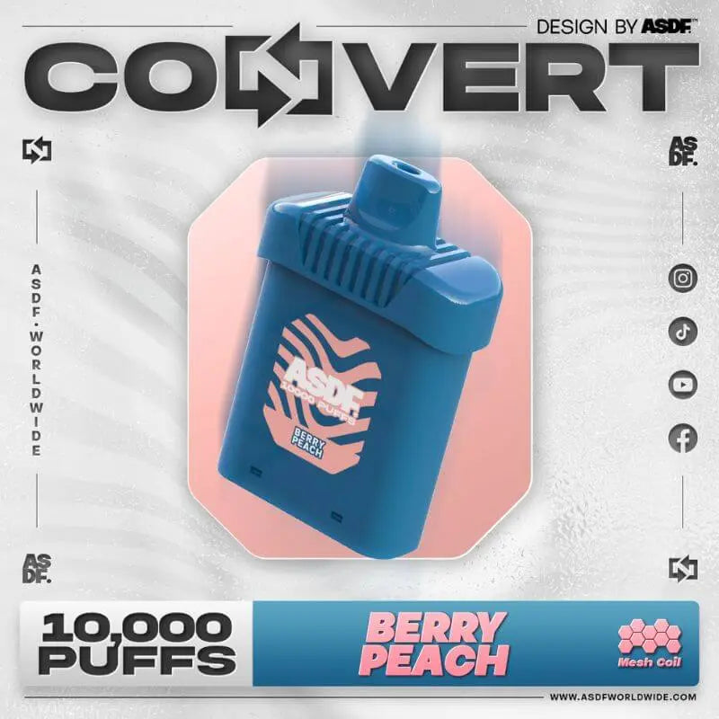 SGVape-ASDF-CONVERT-10000-BERRY-PEACH-CARTRIDGE-SG-Vape-Hub