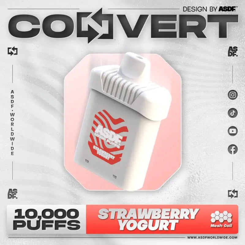SGVape-ASDF-CONVERT-10000-STRAWBERRY-YOGURT-CARTRIDGE-SG-Vape-Hub