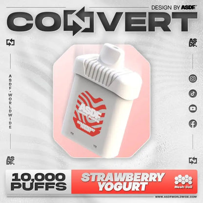 SGVape-ASDF-CONVERT-10000-STRAWBERRY-YOGURT-CARTRIDGE-SG-Vape-Hub