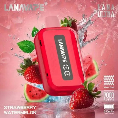 SGVape-LANA-ULTRA-7000-STRAWBERRY-WATERMELON-SG-VAPE-HUB