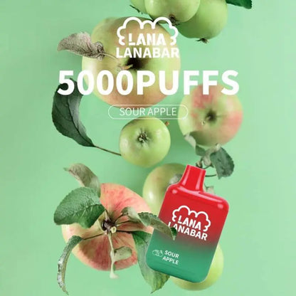 SGVape-LANABAR-SOUR-APPLE-LANA