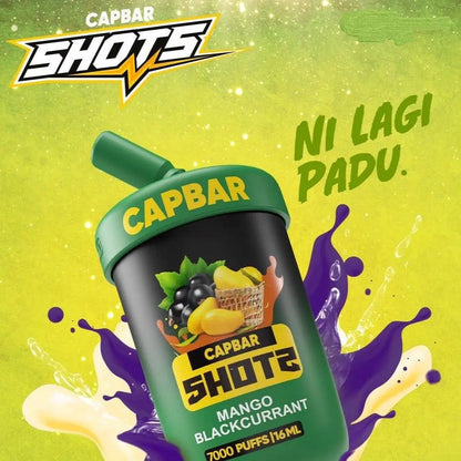SGVape-CAPBAR Shots 7000 Puffs - SG VAPE HUB