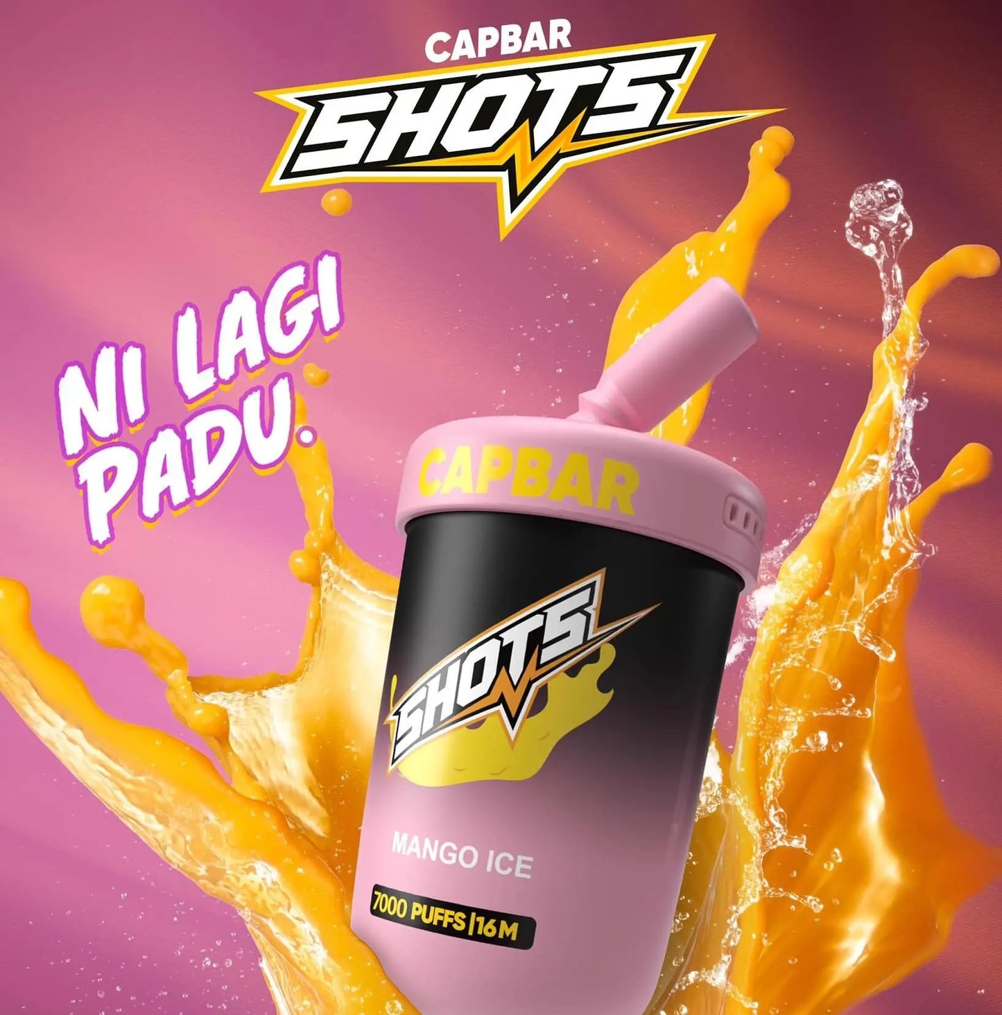 SGVape-CAPBAR Shots 7000 Puffs - SG VAPE HUB