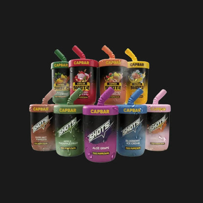 SGVape-CAPBAR Shots 7000 Puffs - SG VAPE HUB
