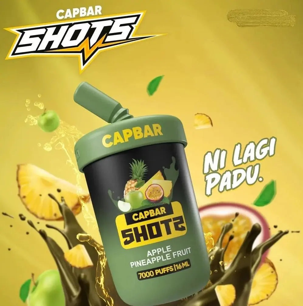 SGVape-CAPBAR Shots 7000 Puffs - SG VAPE HUB
